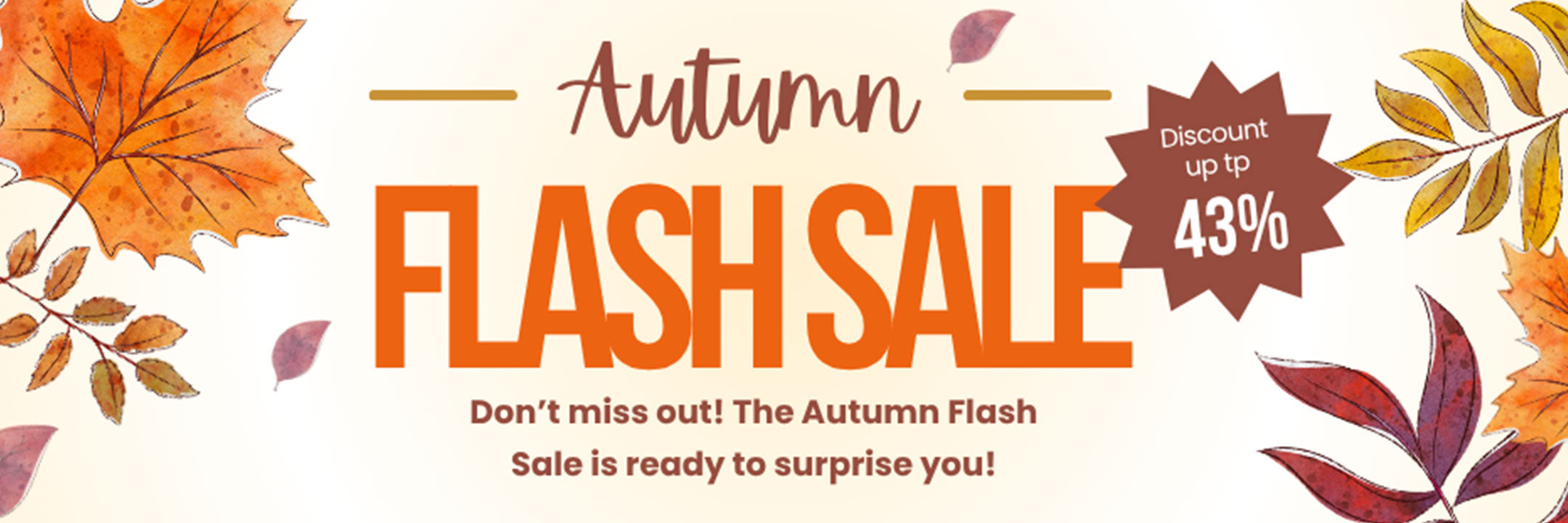 Autumn Flash Sale