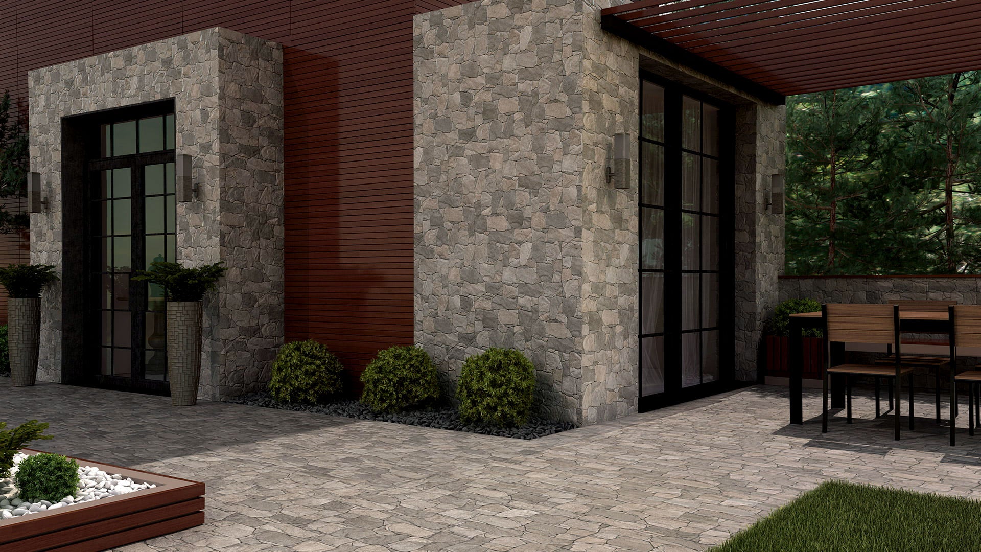 VULCANO PETRA GREY 333X650 STRUCTURED