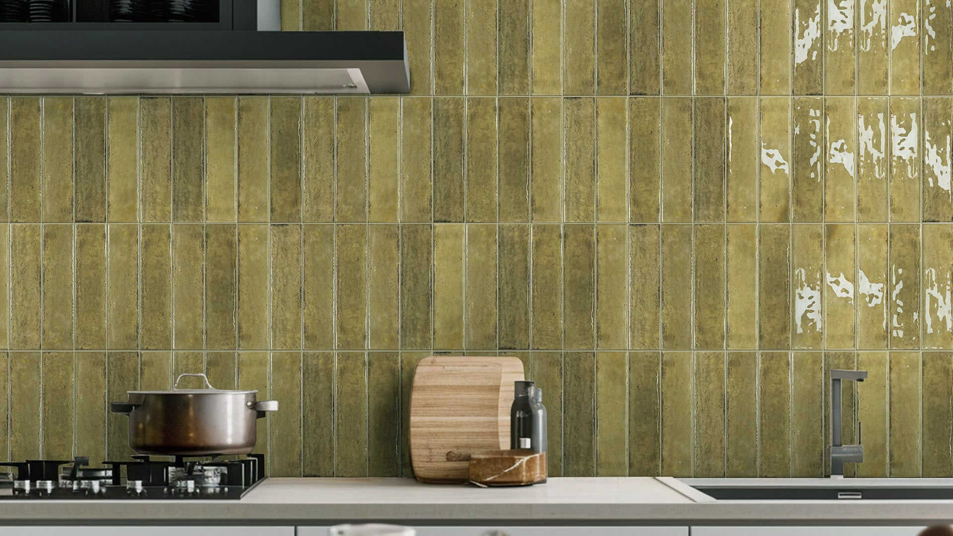 OTWAY OLIVE GREEN 60X240 MATT
