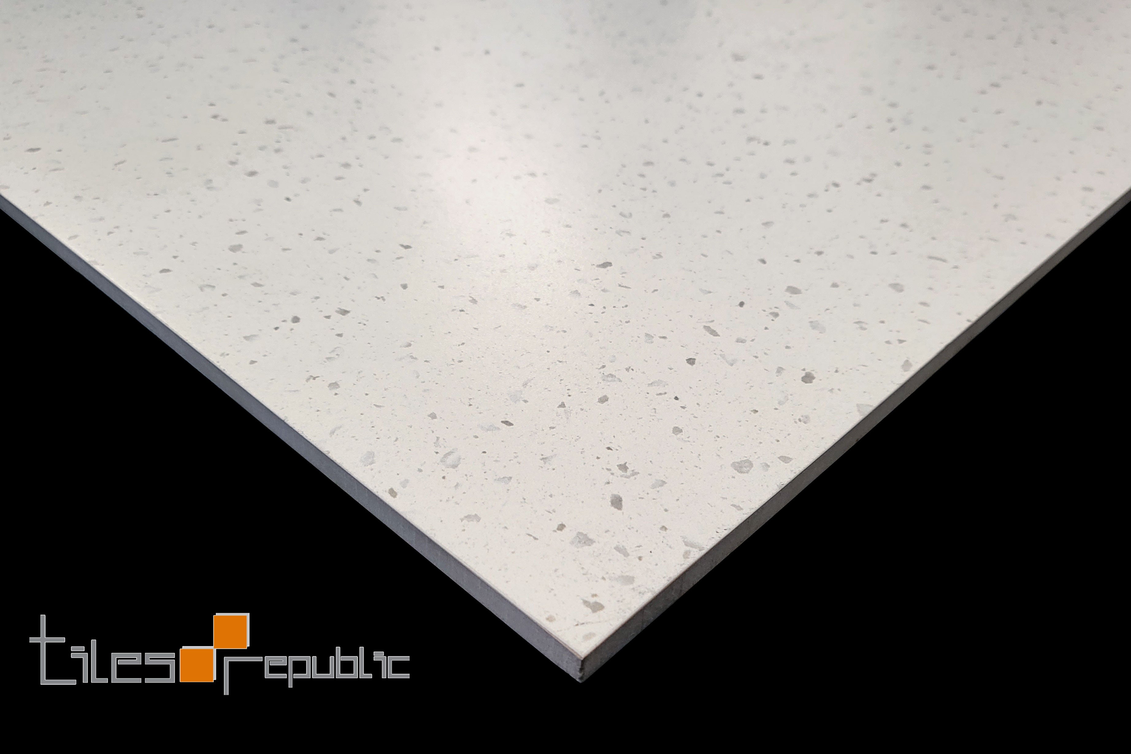 Small Terrazzo White Matt 300x600