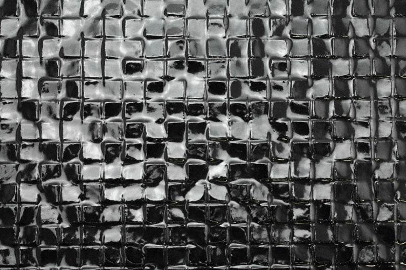 Uneven Mosaic Black Gloss 300x300