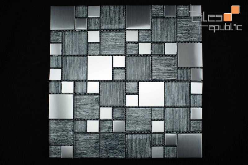Modern Grey Mosaic 300x300
