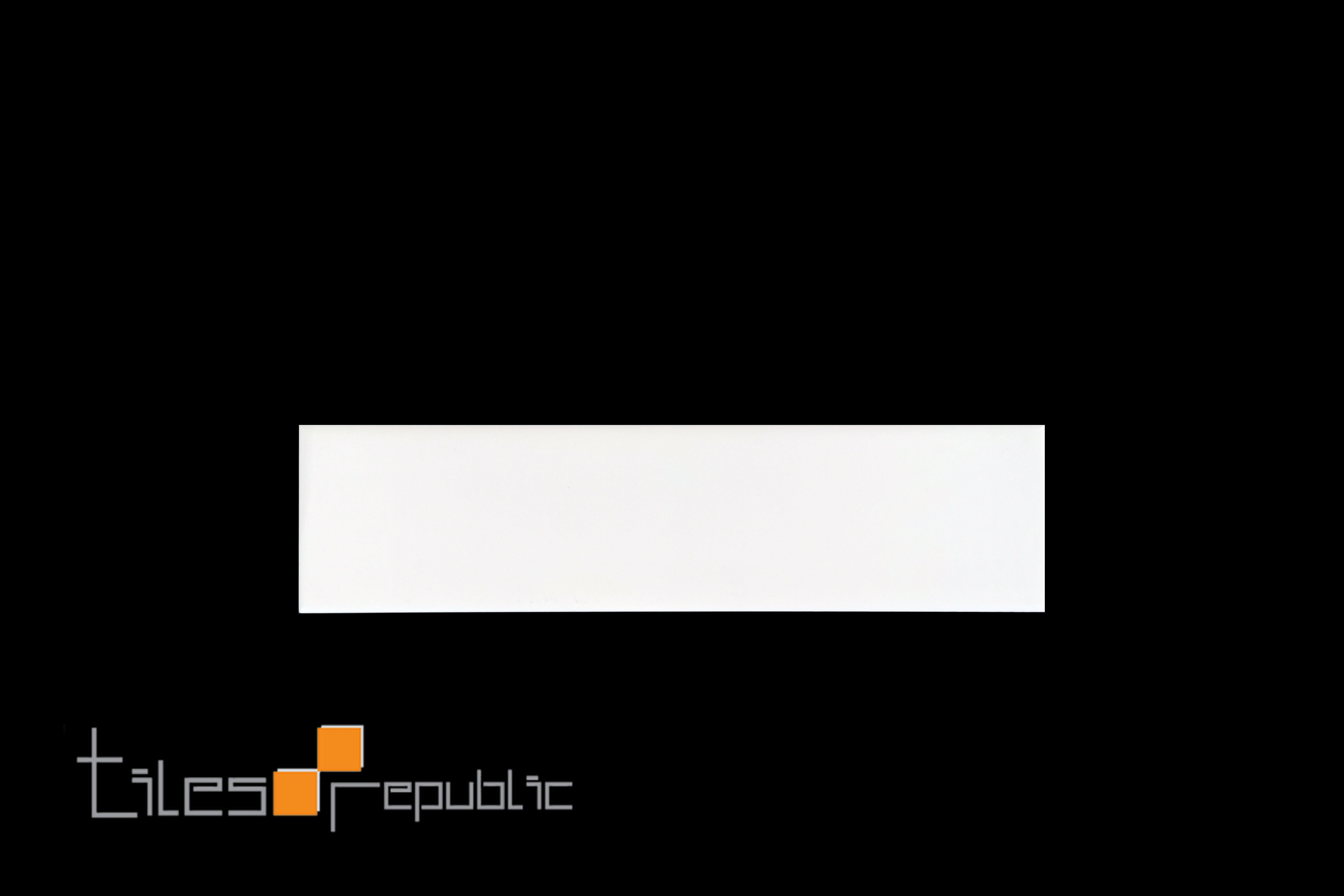 White Matt 75x300 Subway Wall