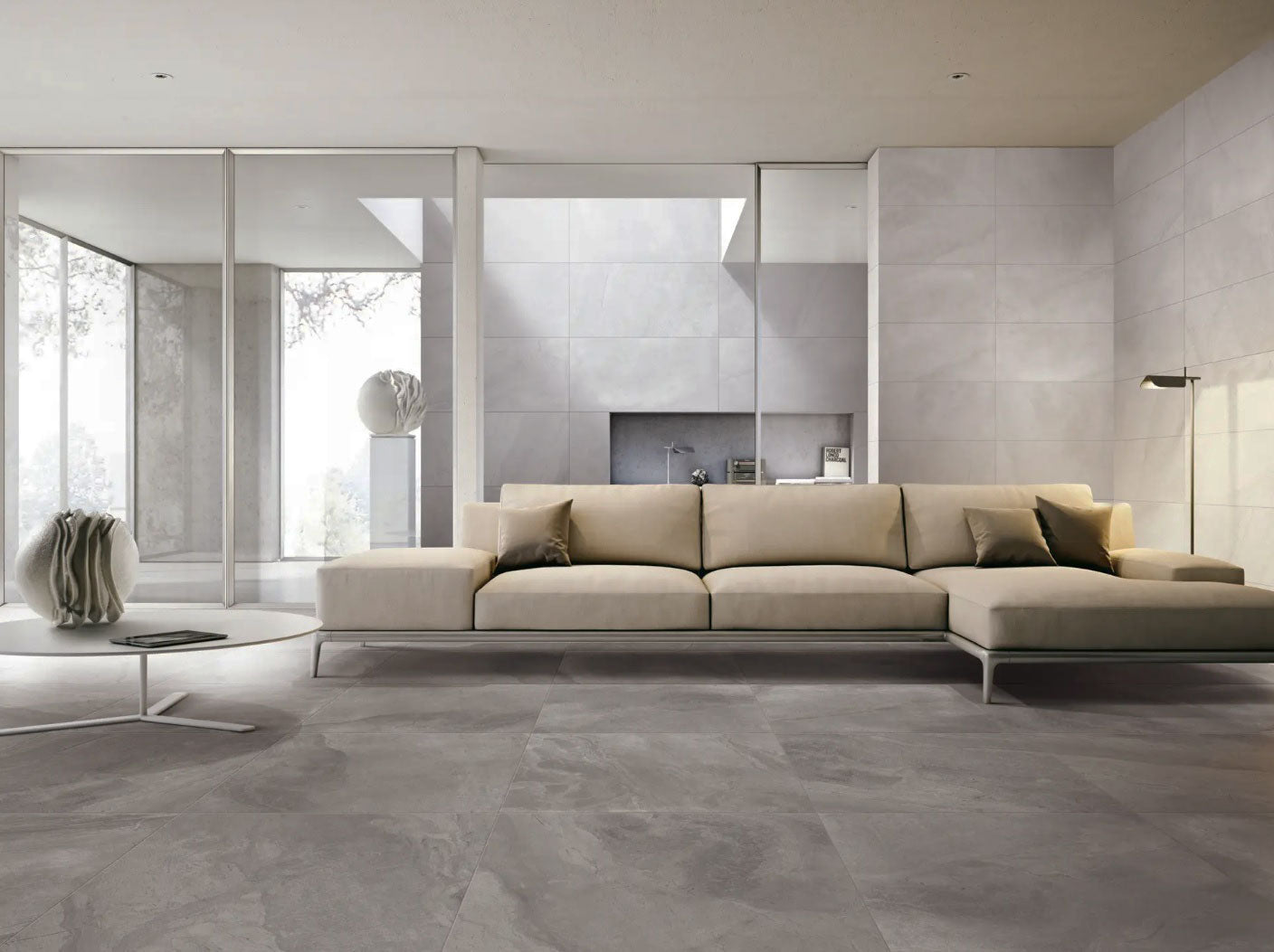 FLOW CHARCOAL MATT 600X600