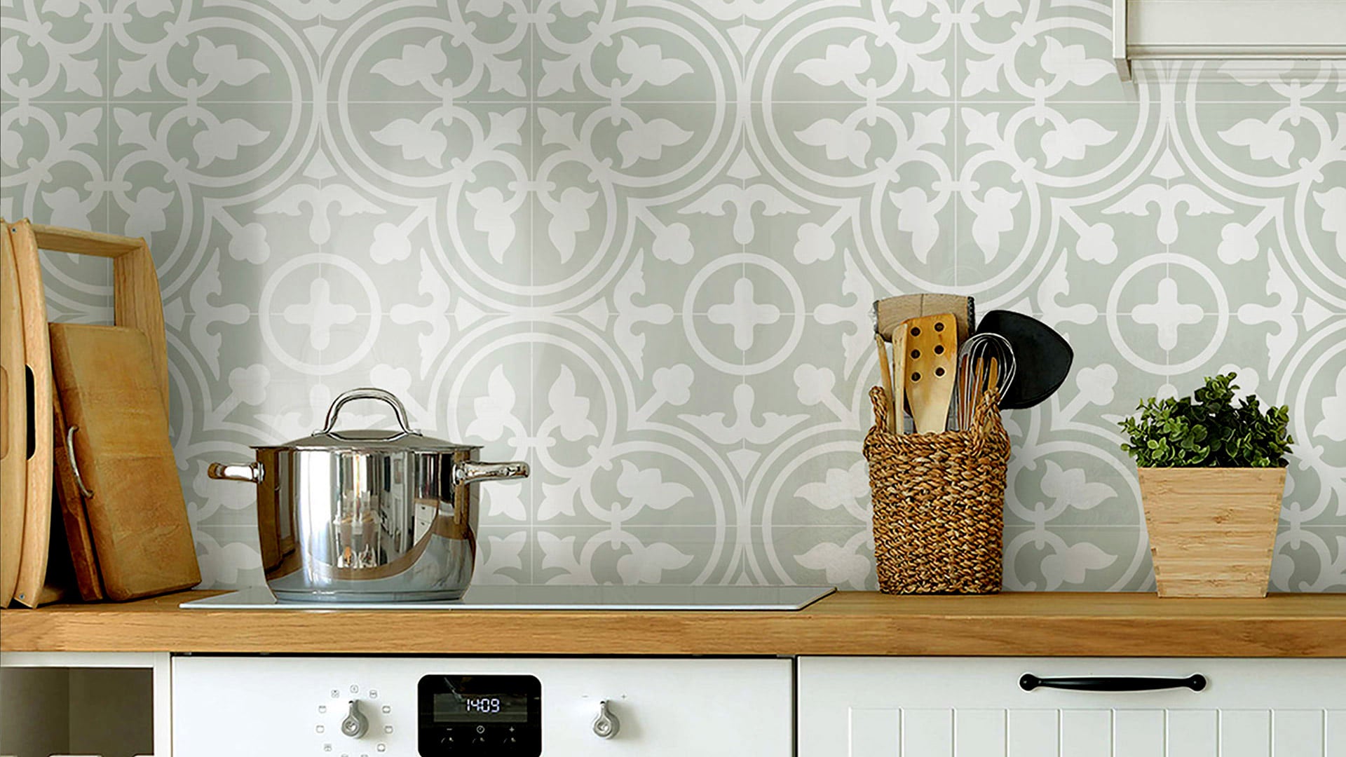 HERITAGE ASTER GREEN 200X200 MATT