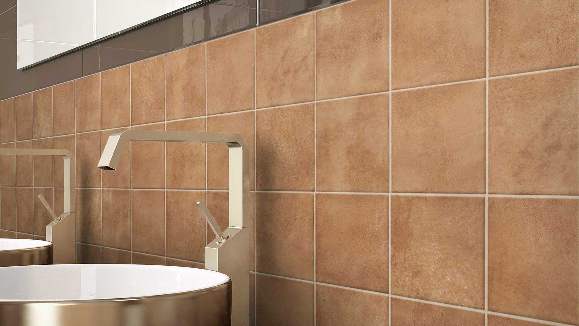 TERRACOTTA EARTH 150X150 MATT
