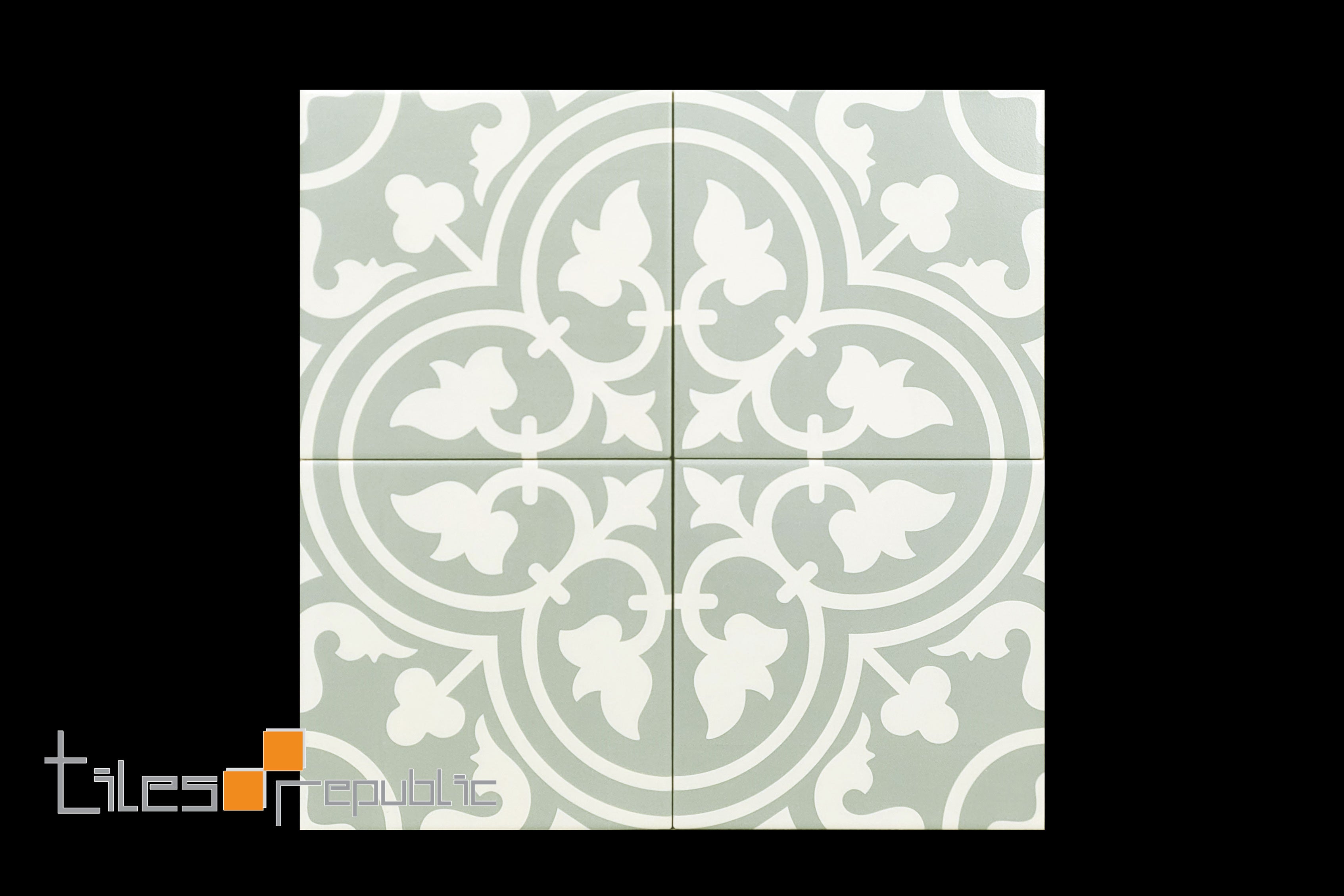 HERITAGE ASTER GREEN 200X200 MATT