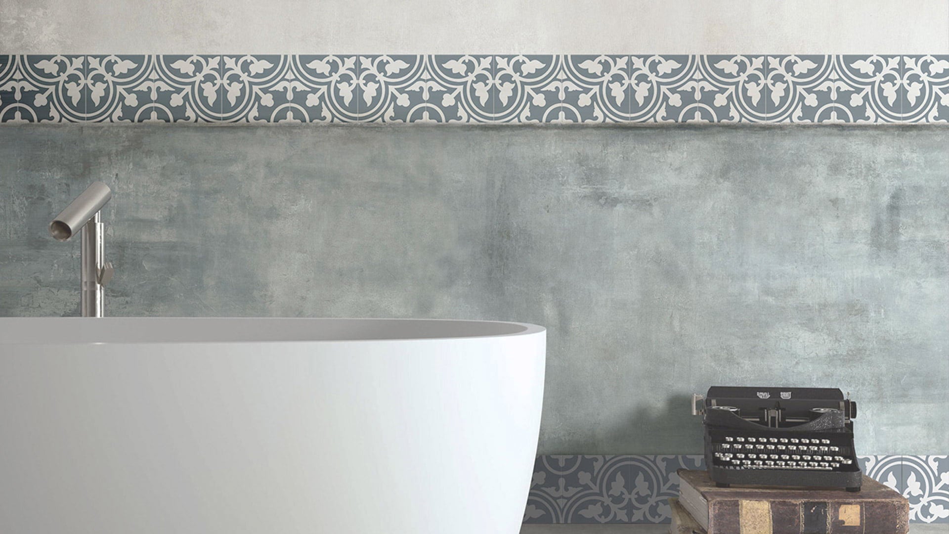 HERITAGE ASTER BLUE 200X200 MATT