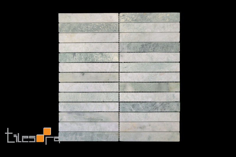 TUSCANY GREEN FINGER MOSAIC HONED 308X292x8mm