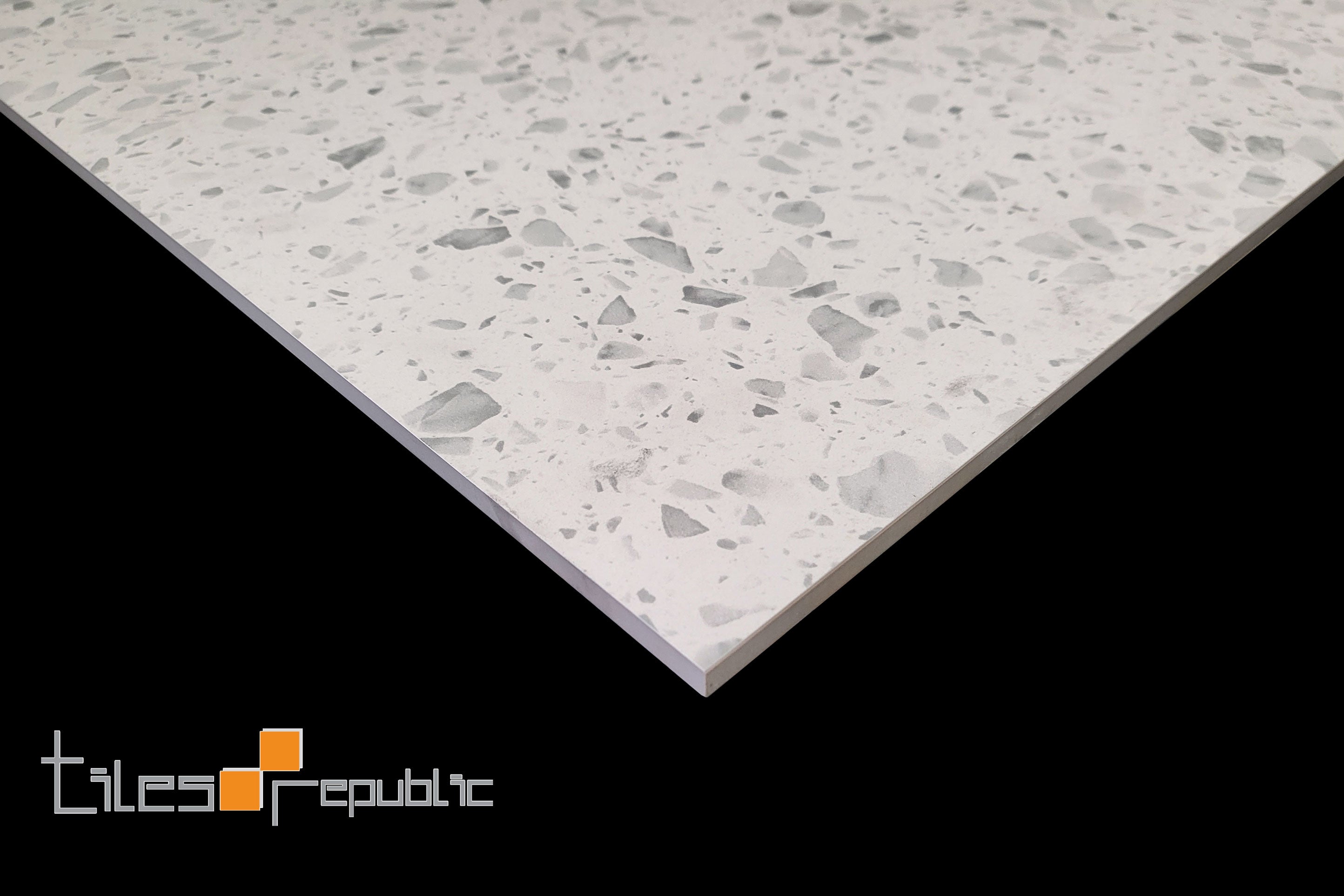 TERRAZZO STONE JELLY WHITE 600X600 MATT SMOOTHGRIP