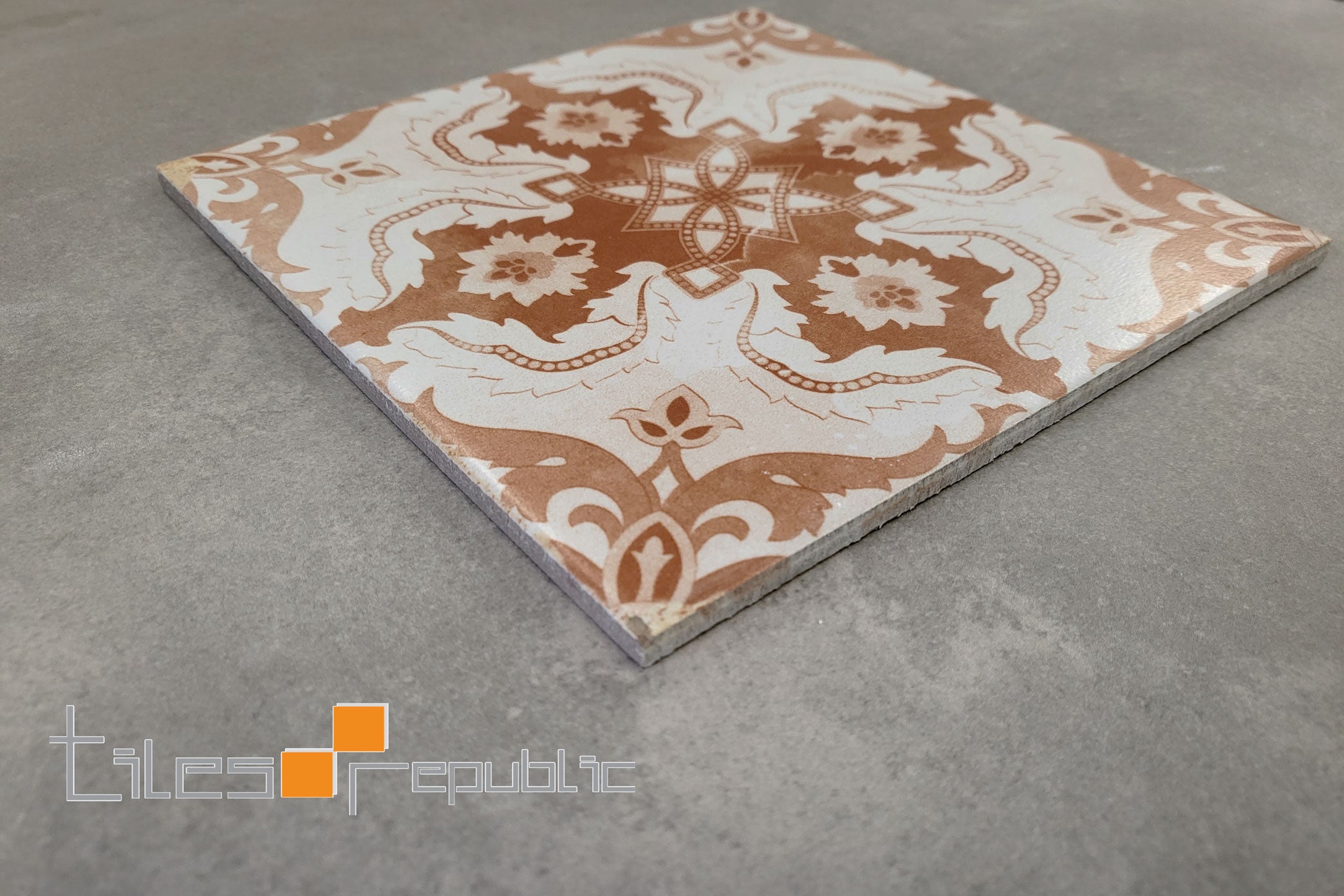 HERITAGE STRUGGIMENTO TERRACOTTA 200X200 MATT