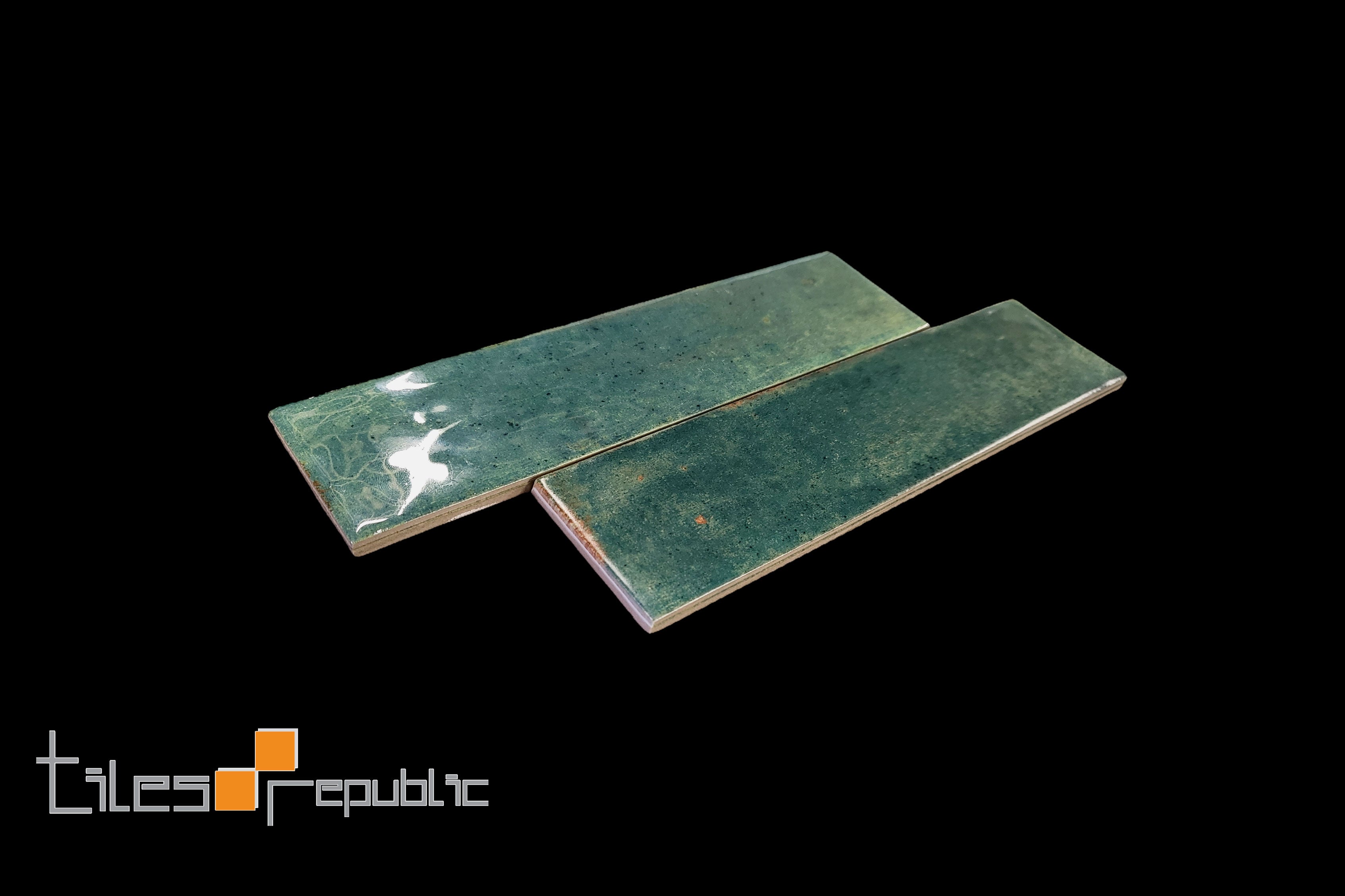 OTWAY DARK GREEN 60X240 GLOSS