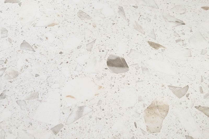 Big Terrazzo White Matt 600x600