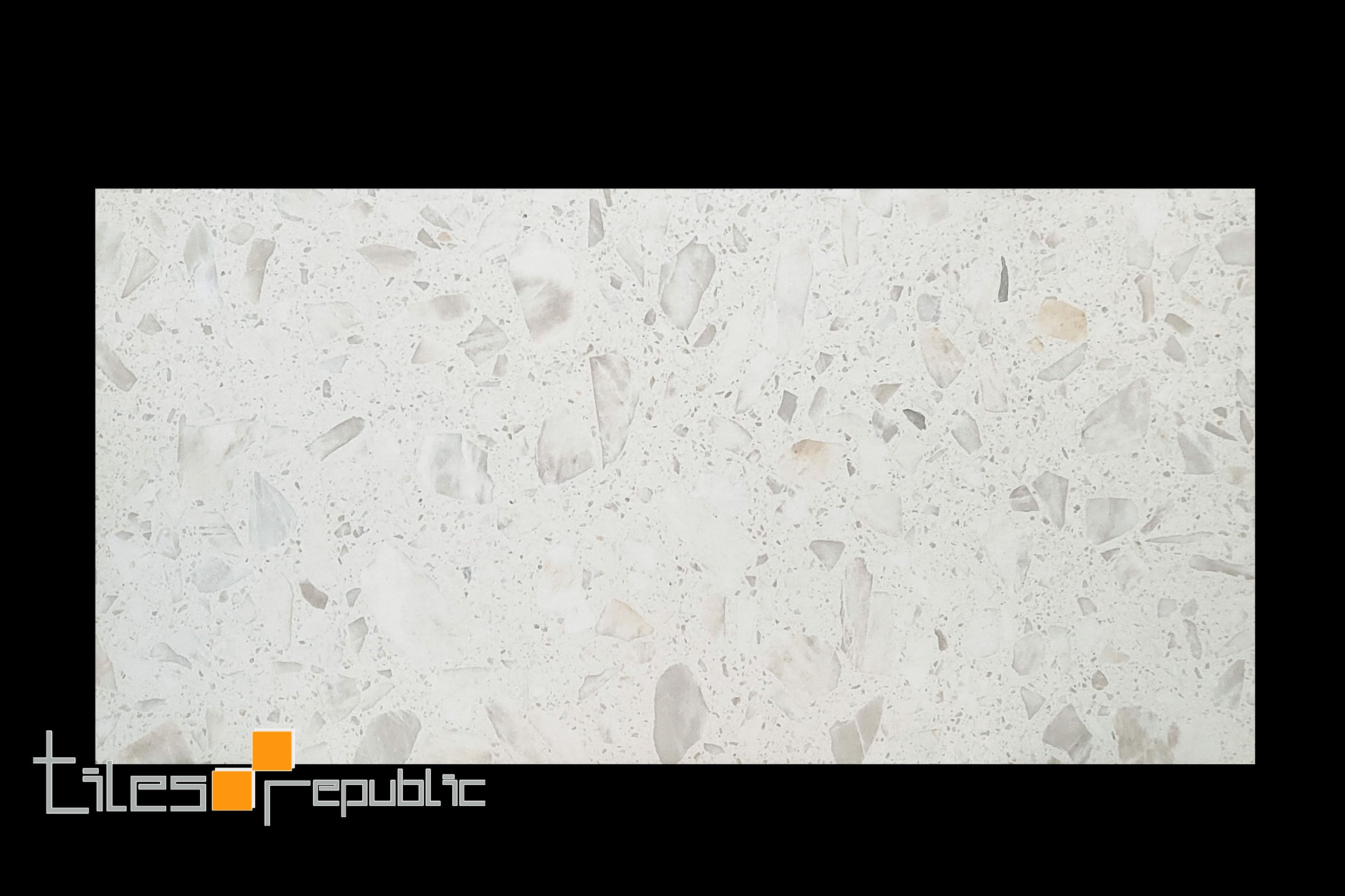 Big Terrazzo White Matt 300x600