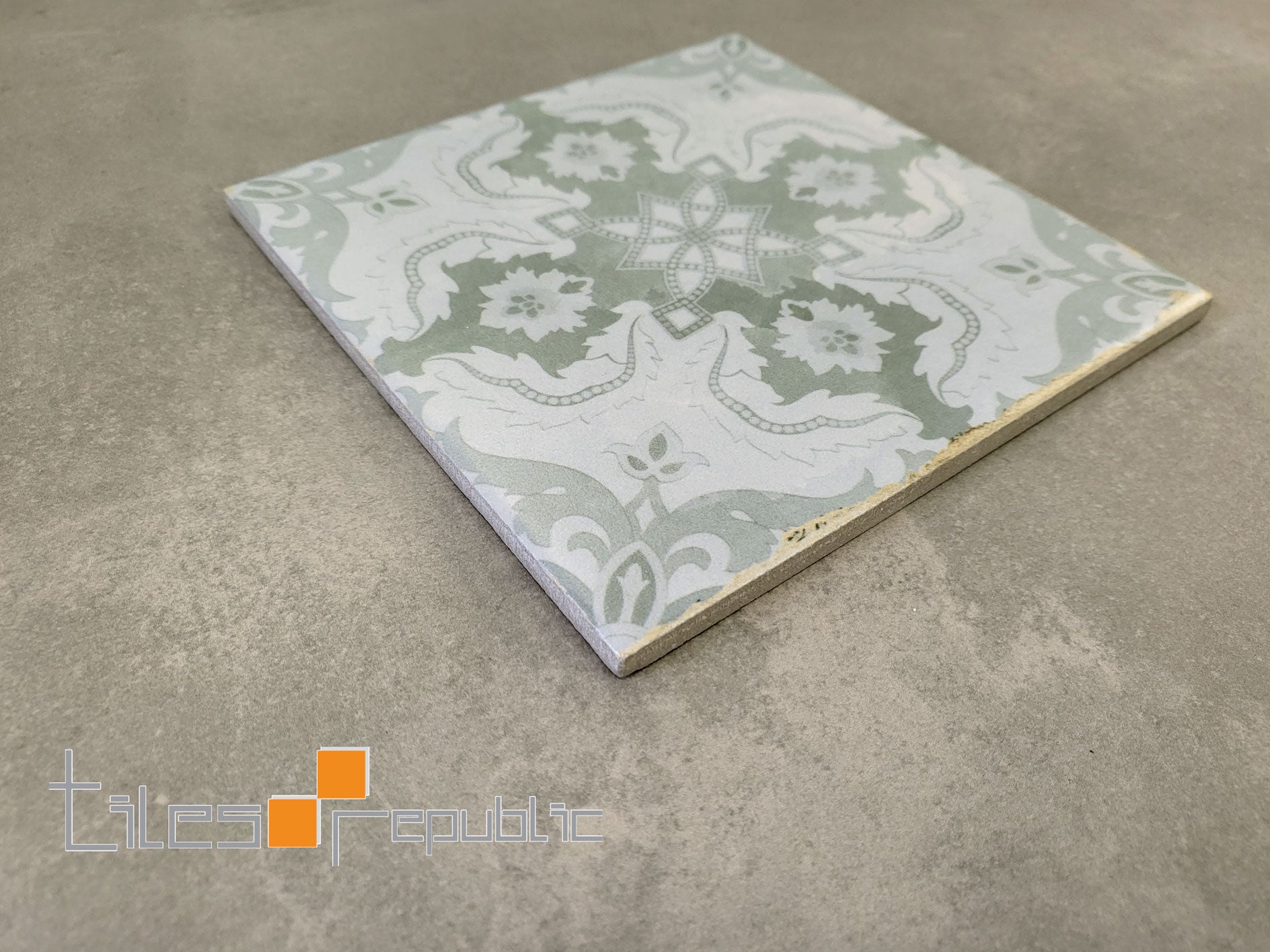 HERITAGE STRUGGIMENTO LOOK GREEN 200X200 MATT