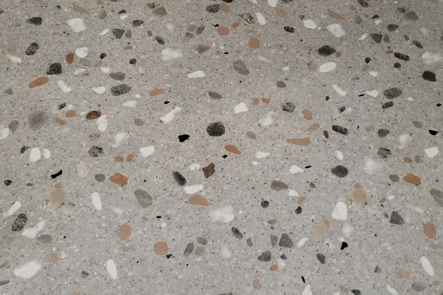 TERRAZZO STONE EARTH 600X600 MATT SMOOTHGRIP