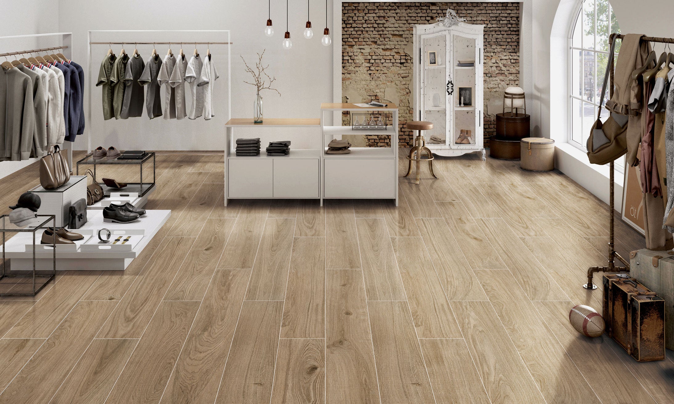 Ash Wood Latte Matt 200x1200 Timber Look