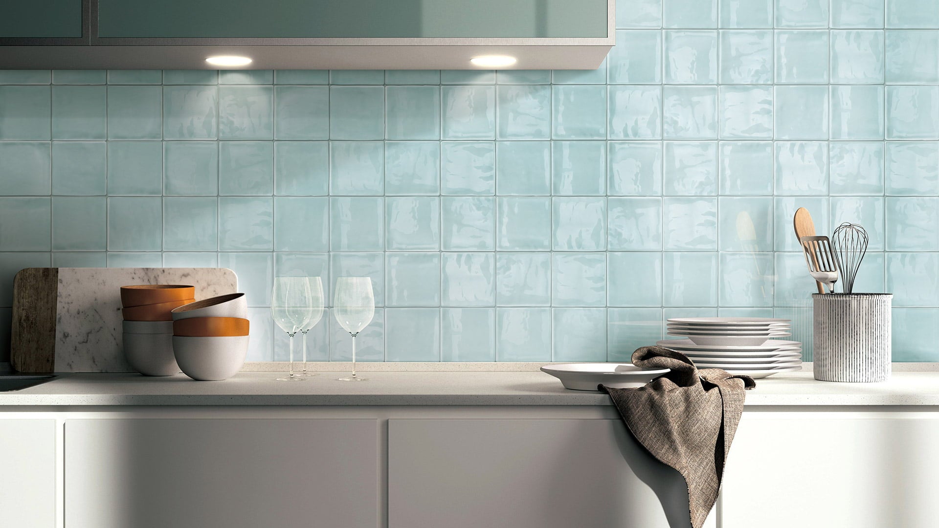 Luxe Sky Blue Gloss 100x100