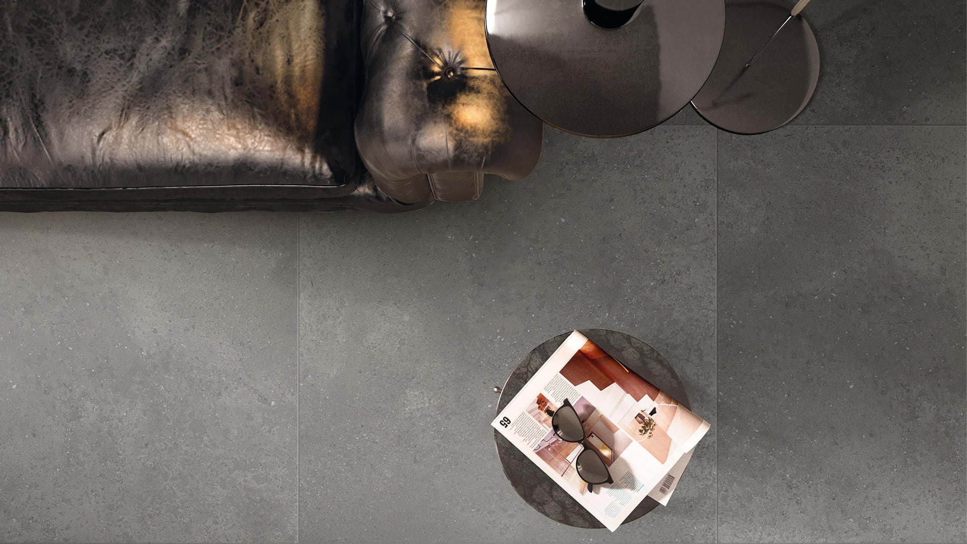Imperial Dark Grey Matt 600x600