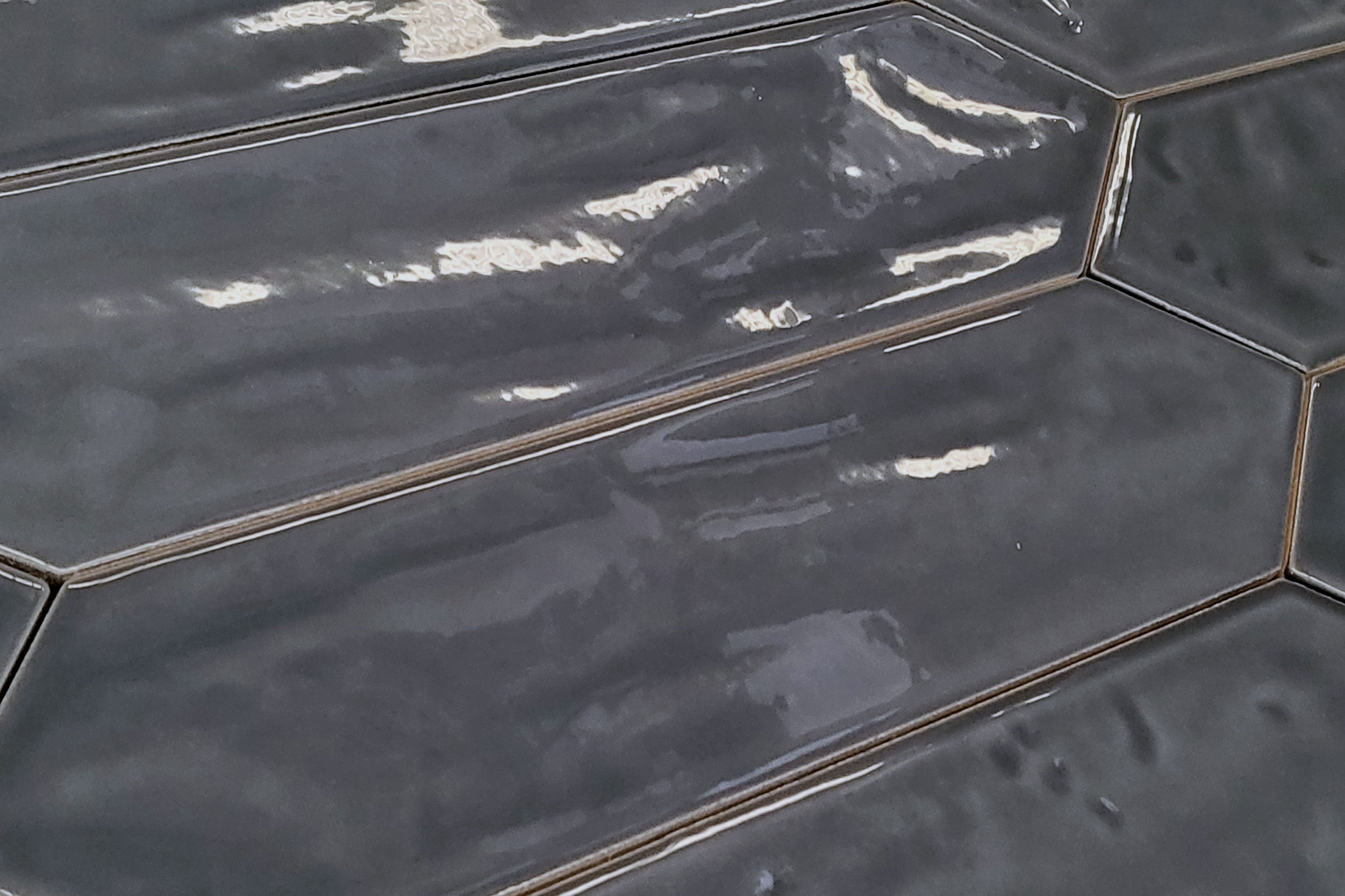 Picket Steel Blue Gloss 75x300 Subway