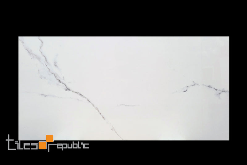 Carrara Marble White Polished 300x600