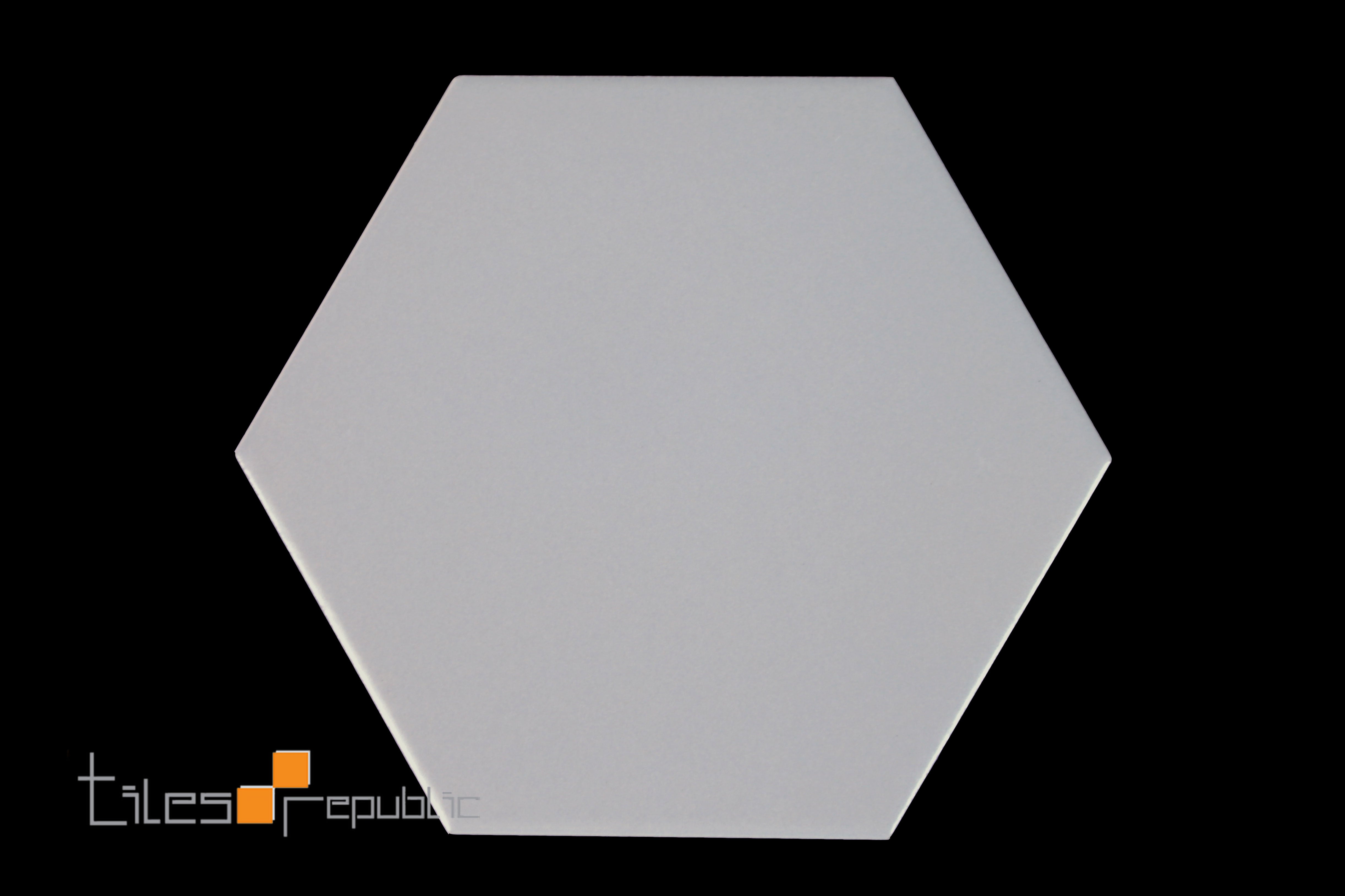 Eco Stone Hexagon Ash Matt 200x230