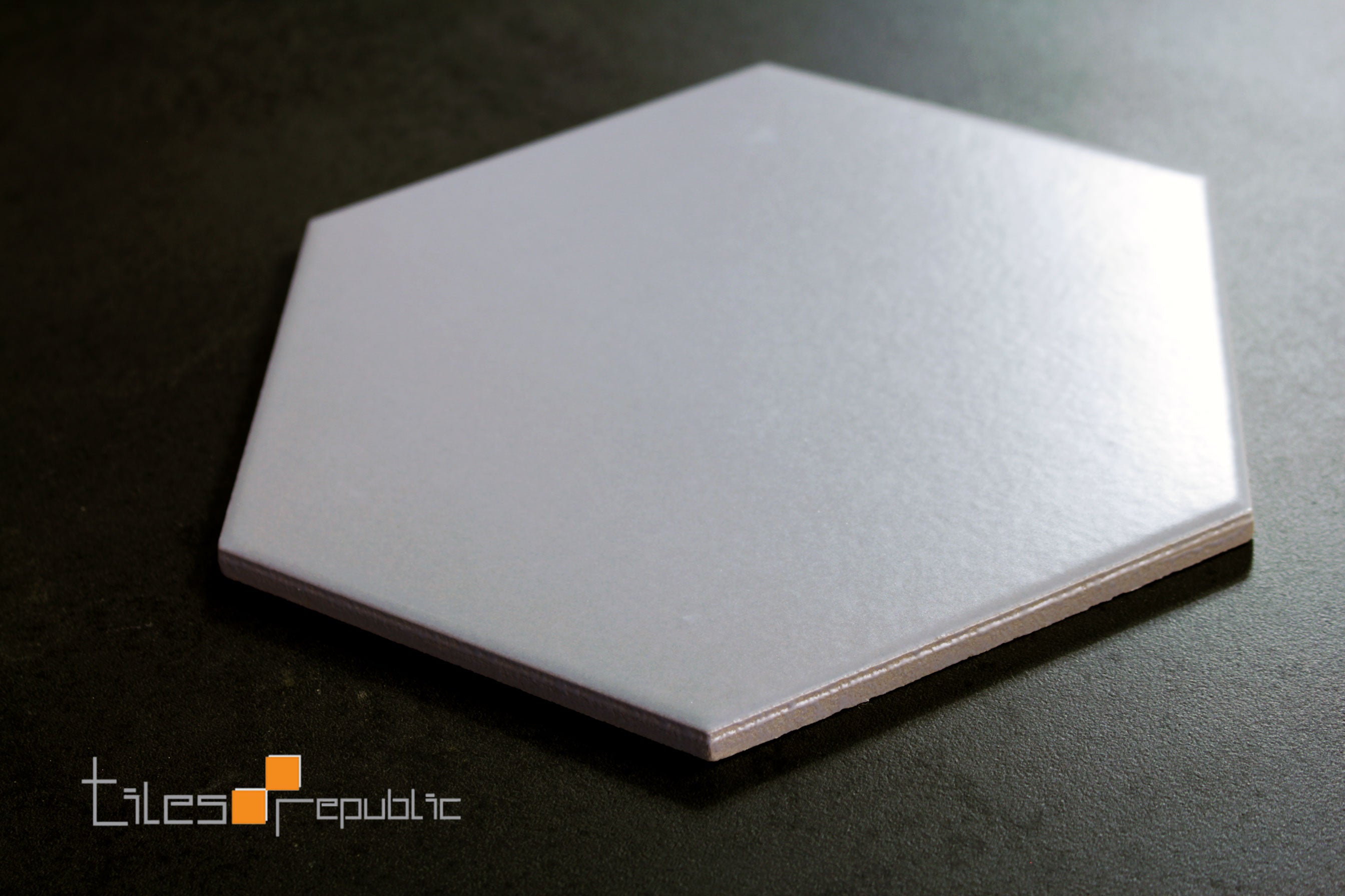 Eco Stone Hexagon Ash Matt 200x230