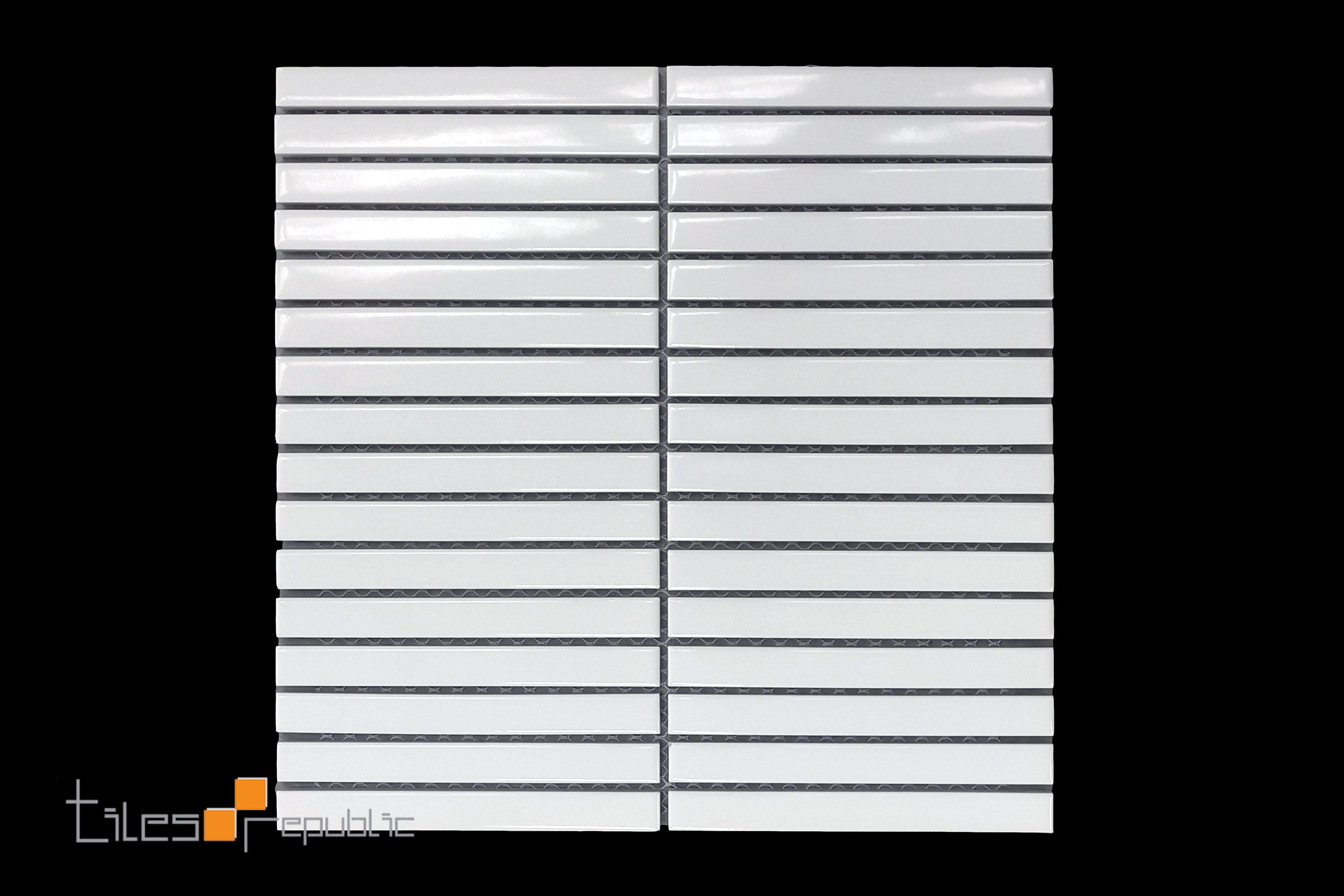 White Gloss Kit Kat Mosaic 296x297