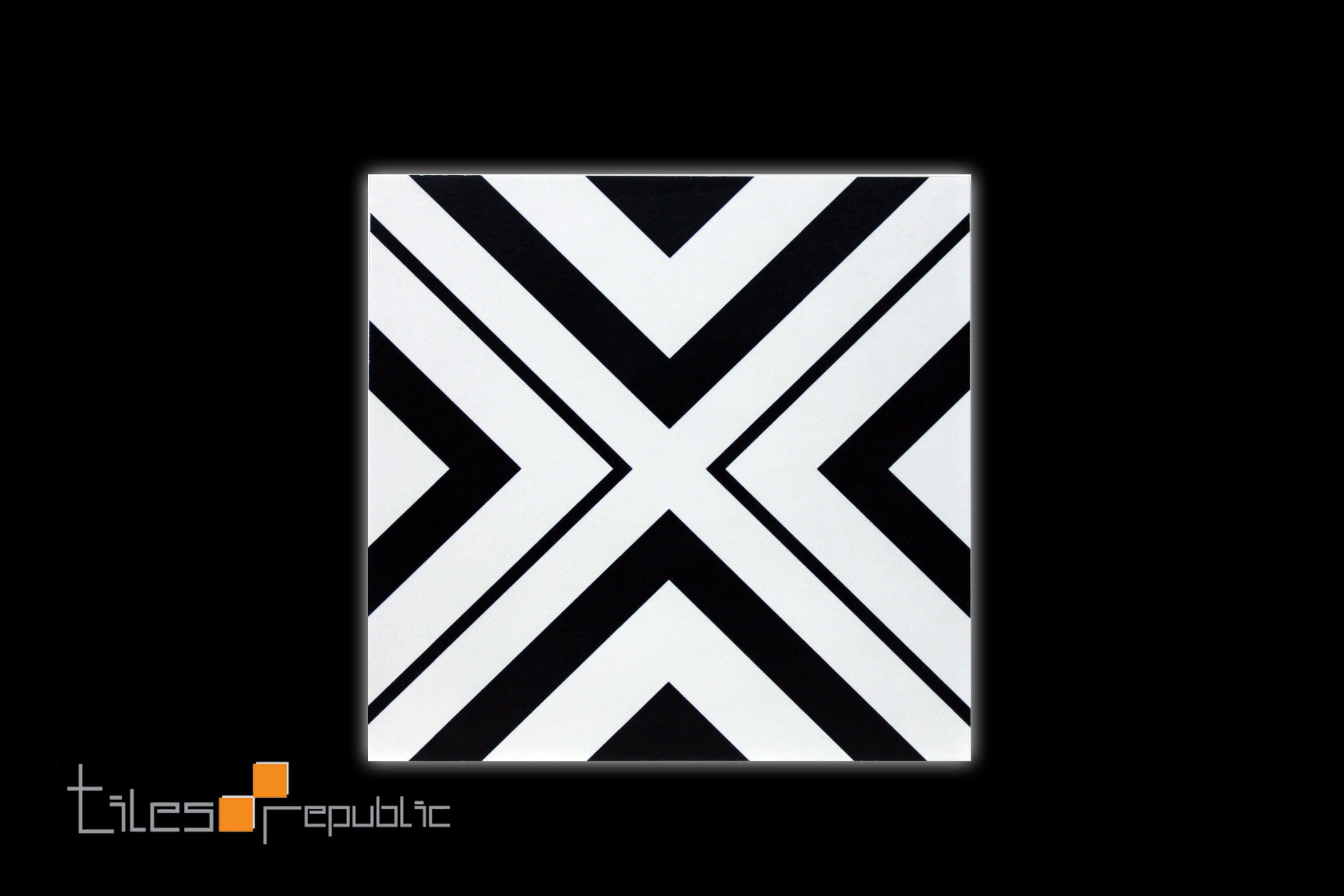 Infinite Cross White Matt 200x200