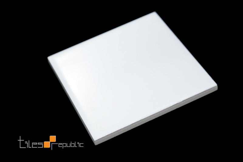 White Tile Matt 100x100 Wall