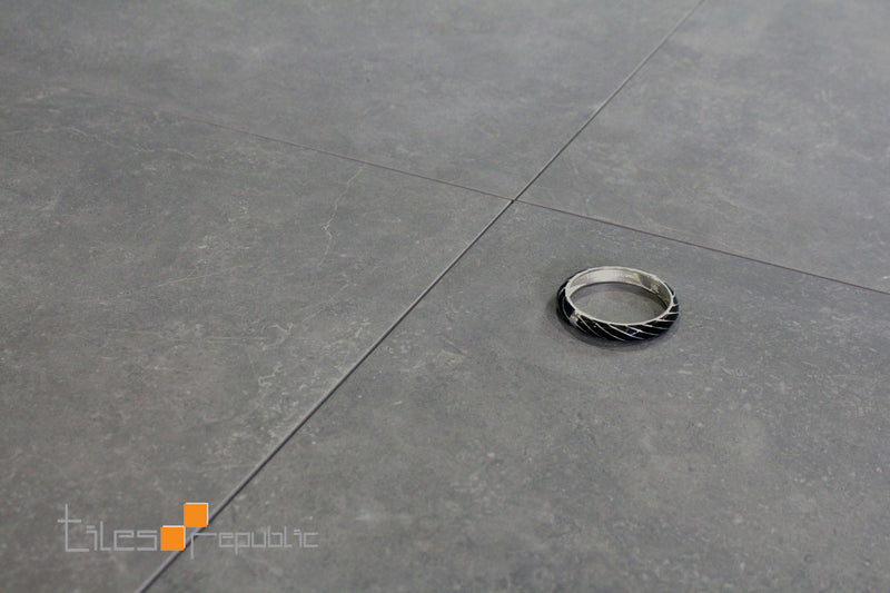 Mayfair Grey Concrete Look Tile Matt 600x600