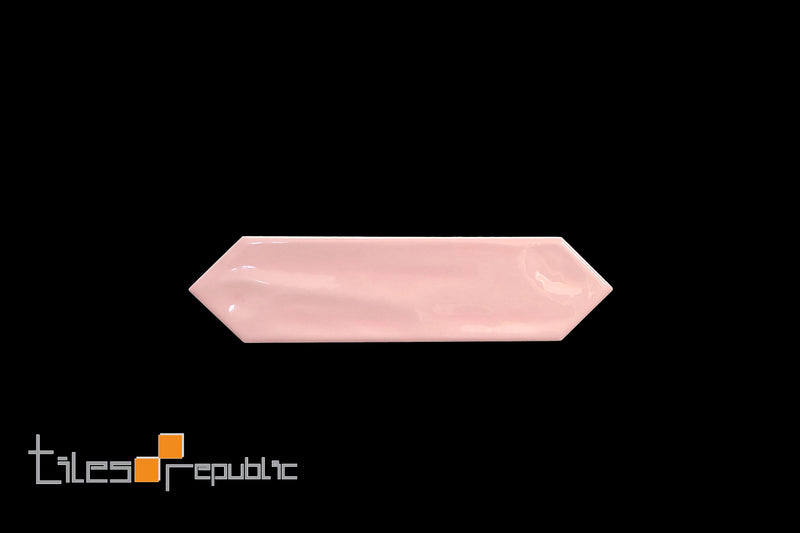 Picket Pink Gloss 75x300 Subway