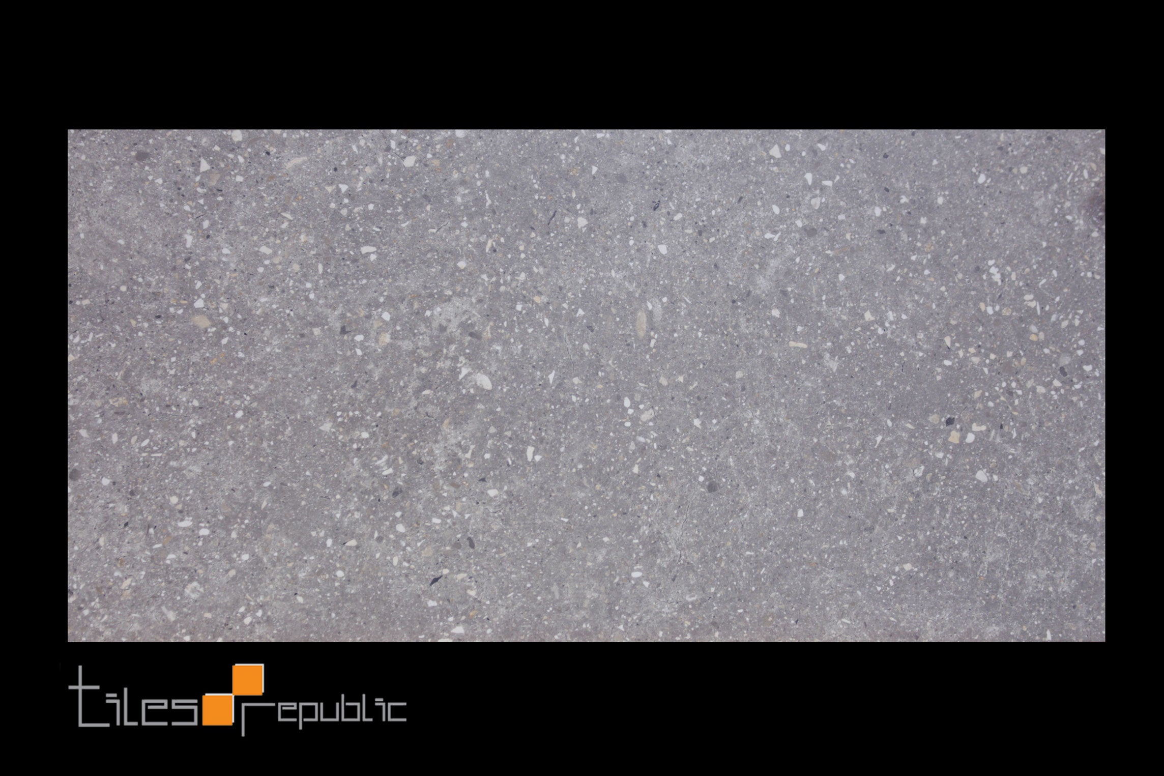 Rockway Ash Grey Terrazzo Look Tile Matt 300x600