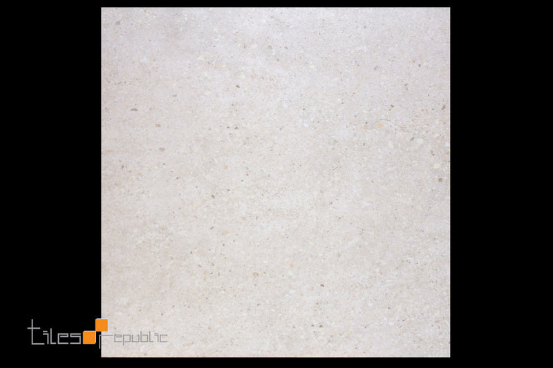 Rockway Sand Terrazzo Look Tile Matt 600x600
