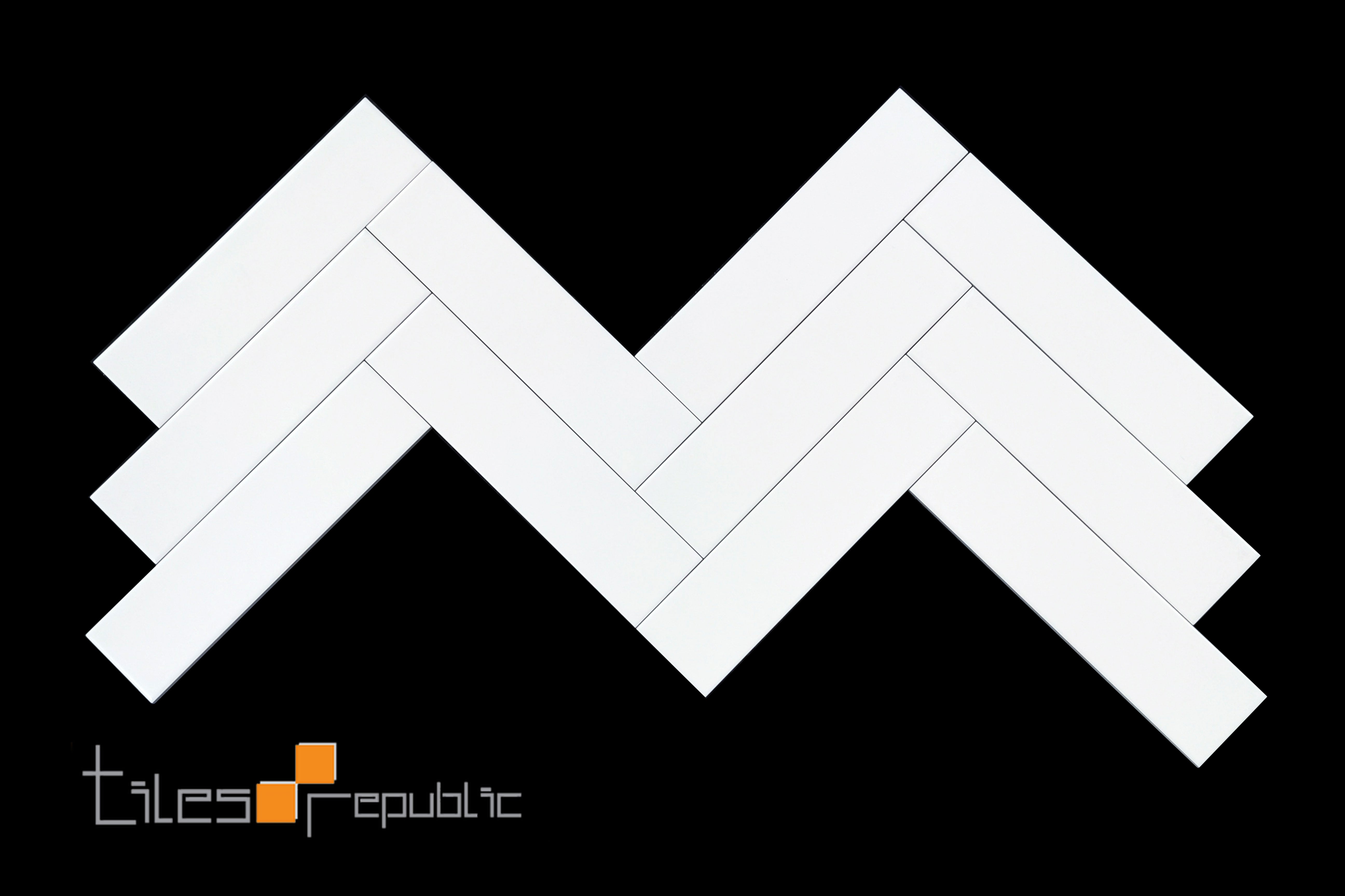 White Matt 75x300 Subway Wall